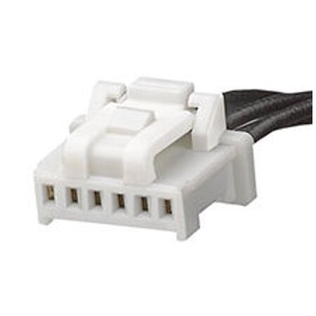 Molex Rectangular Cable Assemblies Pico-Clasp 6Ckt Cbl Assy Sr 600Mm White 151330606